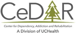 CeDAR (Center for Dependency, Addiction and Rehabilitation) logo